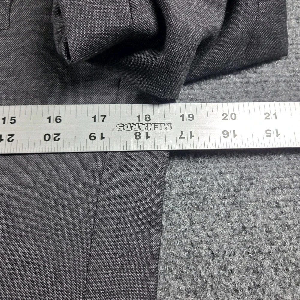 J.Crew Ludlow Blazer Mens 36R Gray Tollegno 1900 Italian Wool Stretch